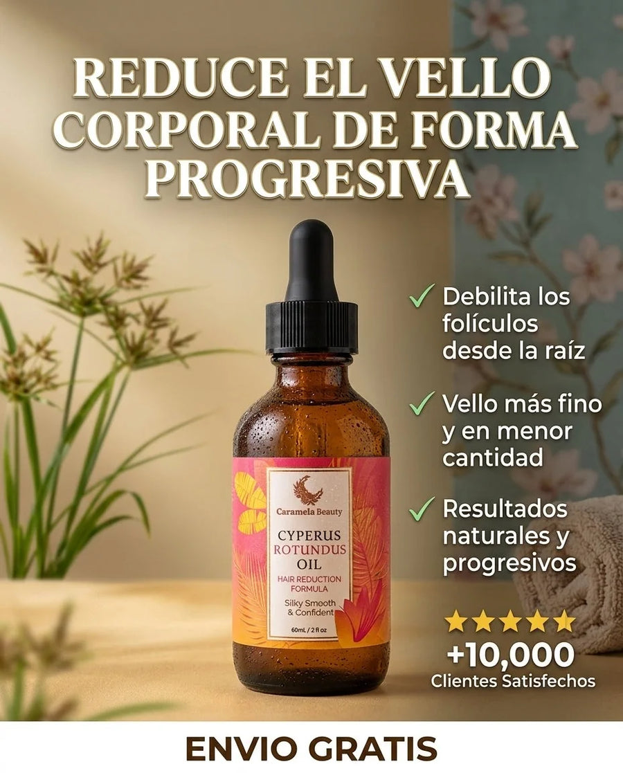 Combo 2 Unidades — Aceite de Cyperus Rotundus, Reducción del Vello