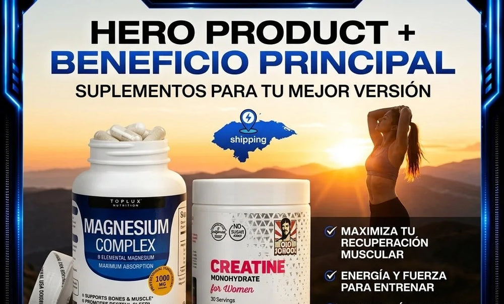 Súper Combo — Magnesio Complex + Creatina Monohidratada para Mujer